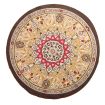 Victorian Circular Hearts Rug for 12th Scale Dolls House
