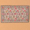 Pretty Floral Rug for 12th Scale Dolls House