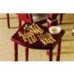 12 Piece Gold Cutlery Set for 12th Scale Dolls House