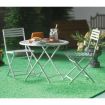 White Table & Two Chairs for 12th Scale Dolls House