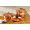 Two Casseroles & Skillet for 12th Scale Dolls House