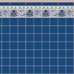 Blue Oreton Tile Paper for 12th Scale Dolls House