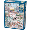 Cobble Hill Winter Holidays 500 Piece Jigsaw