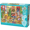 Cobble Hill Catching Santa 350 Piece Jigsaw