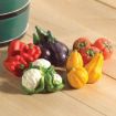 Pack of Five Vegetables for 12th Scale Dolls House