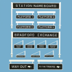 Peco Platform Signage OO Gauge