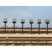Peco Speed Restriction Signs OO Gauge