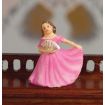 Ornamental Lady in Cerise for 12th Scale Dolls House