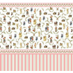 Victorian Nursery Wallpaper for 12th Scale Dolls House