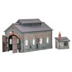Peco Engine Shed inc. Hut (176mm x 90mm x 120mm) OO Gauge