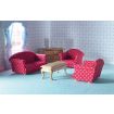 Sitting Room Set (5 Pcs) for 12th Scale Dolls House