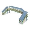 Peco Modular Covered FootbridgeOO Gauge