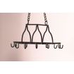 Pot and Pan Hanger for 12th Scale Dolls House