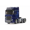 Tamiya 1/14 Scale Mercedes-Benz Actros 3363 6x4 GigaSpace Limited Edition Pearl Blue RC Model Kit