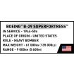 Cobi 1/72 Scale Boeing B-29 Superfortress Model Kit