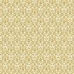 Gold Coloured Damask Wallpaper for 12th Scale Dolls House