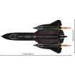 Cobi 1/48 Scale Lockheed SR-71 Blackbird - Executive Edition Model Kit