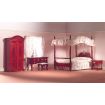 Traditional Bedroom Set with Four-Poster Bed Mahogany for 12th Scale Dolls House