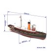 Occre 1/50 Scale Hercules Tug Model Kit with Motor and RC Pack Deal