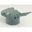 Aeronaut 1/200 Scale Triple Mount Turret Gun 280mm High Base