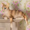 Cleo the Tabby Cat for 12th Scale Dolls House