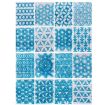 Cassie Brown Geometric Flowers 2 Part Stencil