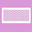 Cassie Brown Geometric Flowers 2 Part Stencil