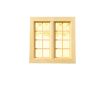 Large Cottage Wooden Window 97 x 144mm for 12th Scale Dolls House