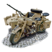 Italeri 1/9 Scale German Military Motorcycle and Sidecar Model Kit