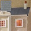 Grey Slate Roofing Paper for 12th Scale Dolls House