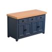 Shaker Style Blue Pine Sideboard for 12th Scale Dolls House