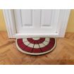 Red Door Mat/Hearth Rug for 12th Scale Dolls House