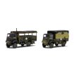 Airfix 1:76 Scale WWII 3-Ton G.S. and Troop Trucks Model Kit