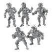 5 Metal Sailors 22mm