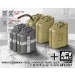 AFV Club 1/35 Scale German WWII Fuel and Water Cans Model Kit