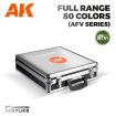 AK Interactive Briefcase with 80x 3Gen Paints - Full AFV Range