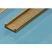 Albion Alloys Brass C Channel 305mm Lengths