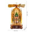 ROKR Blessed Christmas Pyramid Music Box Wooden Model Kit