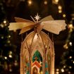ROKR Blessed Christmas Pyramid Music Box Wooden Model Kit