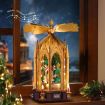 ROKR Blessed Christmas Pyramid Music Box Wooden Model Kit