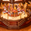 Rolife Classic Carousel Music Box Wooden Model Kit