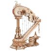 ROKR Magic Harp Music Box Wooden Model Kit