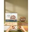 ROKR Stagecoach Music Box Wooden Model Kit