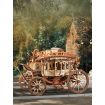 ROKR Stagecoach Music Box Wooden Model Kit