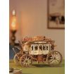 ROKR Stagecoach Music Box Wooden Model Kit