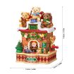 Rolife Fireside Music Night Music Box Wooden Model Kit