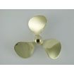 Brass Propeller, 3 Blade, M4 - Various Sizes