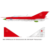 Academy 1/48 Scale Russian Air Force MiG-21PF Fishbed-D Fighter Model Kit