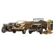 Academy 1/72 Scale WWII Ground Vehicle Set Model Kit