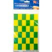 Green & Yellow Reflective Battenburg Decals